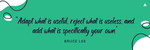 Quote from Bruce Lee